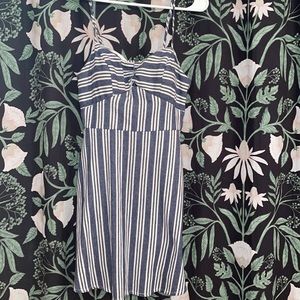 Summery Blue and White Striped Dress ☀️